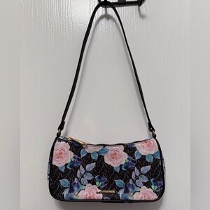 Rampage Floral Black Shoulder Bag